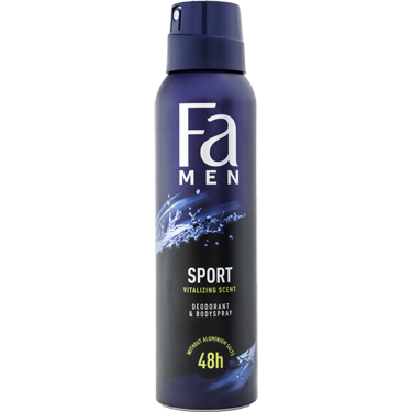 Fa Men Sport Vitalizing Scent Deodorant & Bodyspray