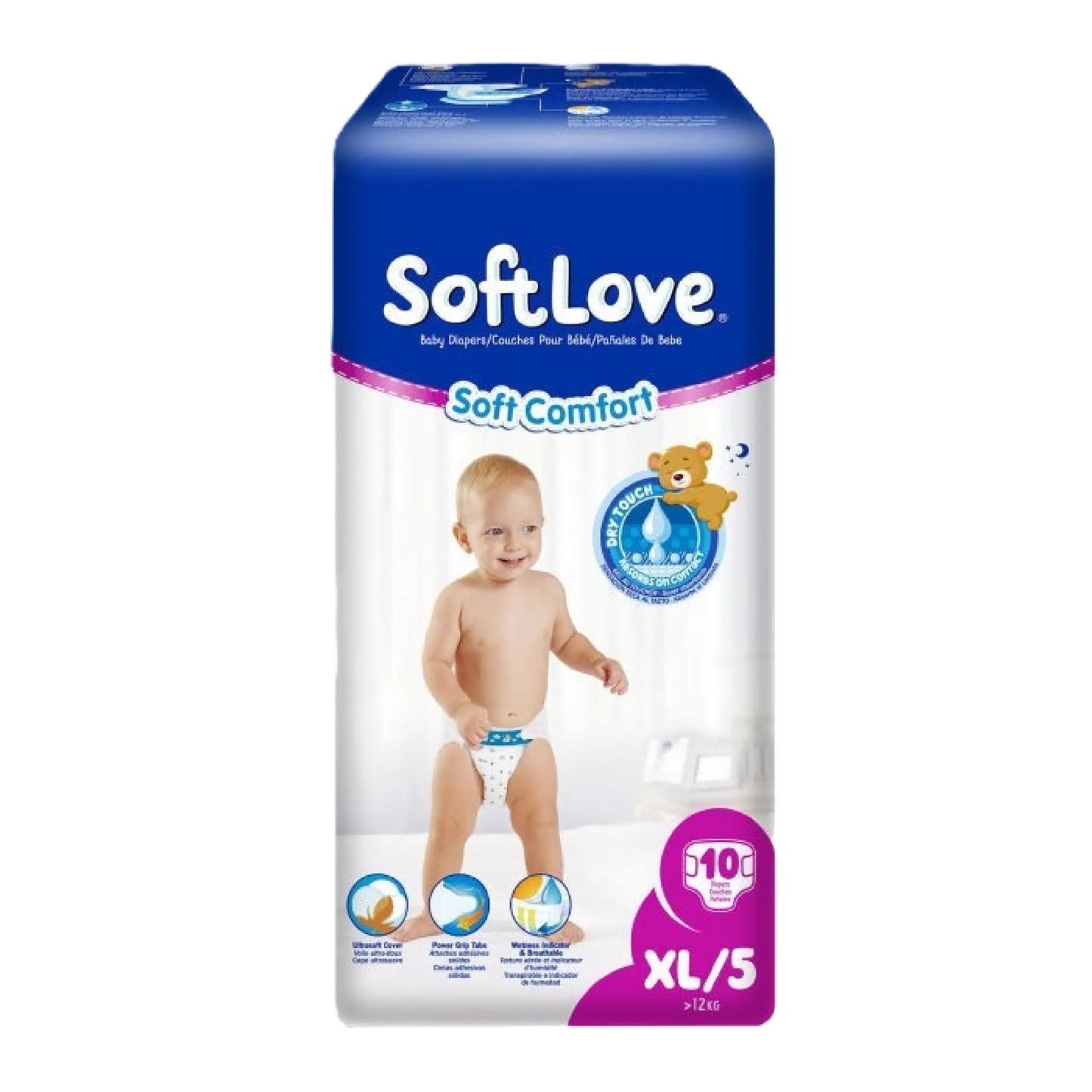 Softlove Diaper Soft Comfort Extra Large 4 12kg +
