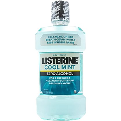 Listerine Mouthwash Cool Mint Zero Alcohol