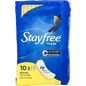 Stayfree Maxi Pads Regular Wingless