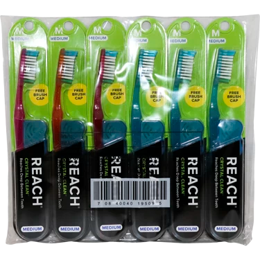 Reach Toothbrush Crystal Clean Medium