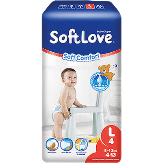 Softlove Diaper Soft Comfort Large 4 8-13kg
