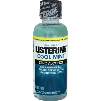 Listerine Mouthwash Cool Mint Zero Alcohol