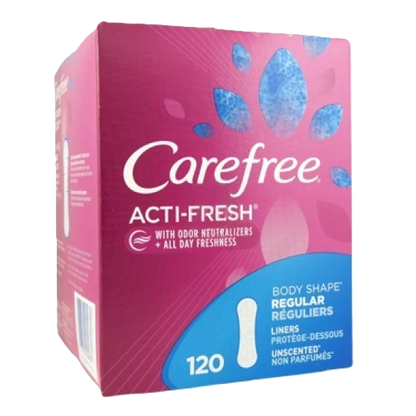 Carefree Liners Regular Unscented