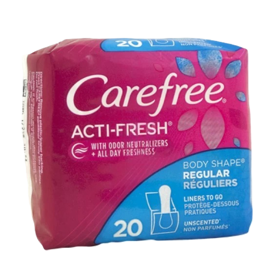 Carefree Liners Regular Unscented