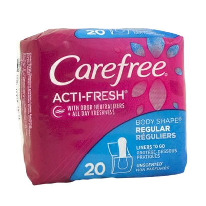 Carefree Liners Regular Unscented
