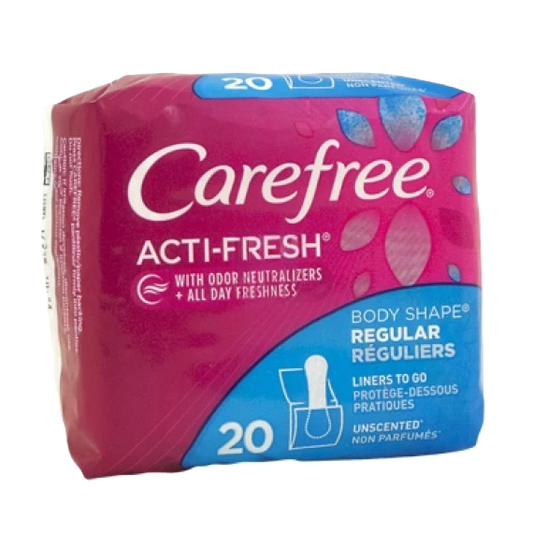 Carefree Liners Regular Unscented